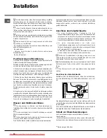 Preview for 38 page of Hotpoint Ariston LST114 Operating Instructions Manual