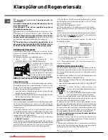 Preview for 44 page of Hotpoint Ariston LST114 Operating Instructions Manual