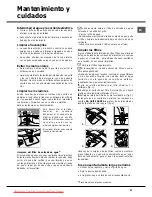 Preview for 57 page of Hotpoint Ariston LST114 Operating Instructions Manual