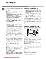 Preview for 62 page of Hotpoint Ariston LST114 Operating Instructions Manual