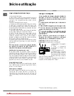 Preview for 66 page of Hotpoint Ariston LST114 Operating Instructions Manual