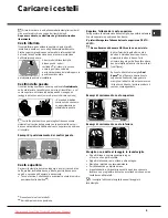 Preview for 5 page of Hotpoint Ariston LST216 Operating Instructions Manual