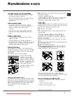 Preview for 9 page of Hotpoint Ariston LST216 Operating Instructions Manual