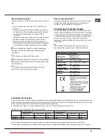 Preview for 27 page of Hotpoint Ariston LST216 Operating Instructions Manual