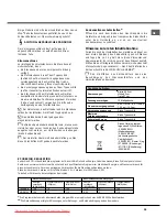 Preview for 39 page of Hotpoint Ariston LST216 Operating Instructions Manual