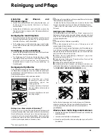 Preview for 45 page of Hotpoint Ariston LST216 Operating Instructions Manual