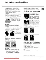 Preview for 53 page of Hotpoint Ariston LST216 Operating Instructions Manual