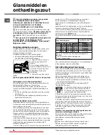 Preview for 56 page of Hotpoint Ariston LST216 Operating Instructions Manual