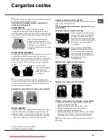 Preview for 65 page of Hotpoint Ariston LST216 Operating Instructions Manual