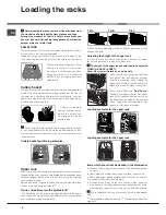 Preview for 8 page of Hotpoint Ariston LSTA+ 327 Operating Instructions Manual