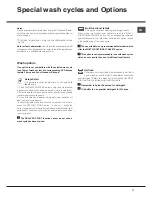 Preview for 11 page of Hotpoint Ariston LSTA+ 327 Operating Instructions Manual