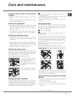 Preview for 13 page of Hotpoint Ariston LSTA+ 327 Operating Instructions Manual