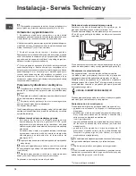 Preview for 18 page of Hotpoint Ariston LSTA+ 327 Operating Instructions Manual