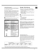 Preview for 19 page of Hotpoint Ariston LSTA+ 327 Operating Instructions Manual