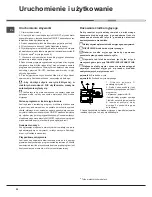 Preview for 22 page of Hotpoint Ariston LSTA+ 327 Operating Instructions Manual