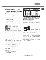 Preview for 27 page of Hotpoint Ariston LSTB 6B019 Operating Instructions Manual