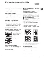 Preview for 63 page of Hotpoint Ariston LSTB 6B019 Operating Instructions Manual