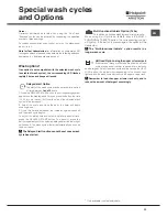 Preview for 33 page of Hotpoint Ariston LSTF 7B019 Operating Instructions Manual