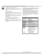 Preview for 60 page of Hotpoint Ariston LSTF 7B019 Operating Instructions Manual