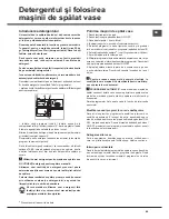 Preview for 65 page of Hotpoint Ariston LSTF 7B019 Operating Instructions Manual