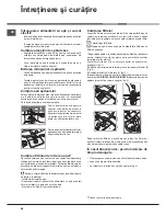 Preview for 68 page of Hotpoint Ariston LSTF 7B019 Operating Instructions Manual