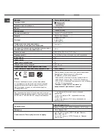 Preview for 72 page of Hotpoint Ariston LSTF 7B019 Operating Instructions Manual