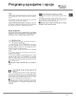 Preview for 41 page of Hotpoint Ariston LSTF 9B116 Operating Instructions Manual