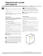 Preview for 22 page of Hotpoint Ariston LSTF 9H124 Operating Instructions Manual