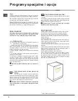 Preview for 44 page of Hotpoint Ariston LSTF 9H124 Operating Instructions Manual