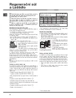 Preview for 50 page of Hotpoint Ariston LSTF 9H124 Operating Instructions Manual