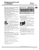 Preview for 61 page of Hotpoint Ariston LSTF 9H124 Operating Instructions Manual