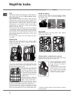 Preview for 62 page of Hotpoint Ariston LSTF 9H124 Operating Instructions Manual