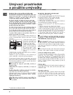 Preview for 64 page of Hotpoint Ariston LSTF 9H124 Operating Instructions Manual