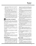 Preview for 3 page of Hotpoint Ariston LSTF 9M117 Operating Instructions Manual