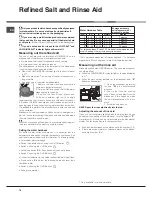 Preview for 16 page of Hotpoint Ariston LSTF 9M117 Operating Instructions Manual