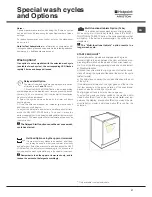 Preview for 21 page of Hotpoint Ariston LSTF 9M117 Operating Instructions Manual