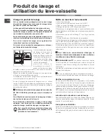 Preview for 30 page of Hotpoint Ariston LSTF 9M117 Operating Instructions Manual