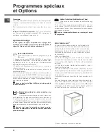 Preview for 32 page of Hotpoint Ariston LSTF 9M117 Operating Instructions Manual