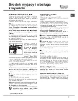 Preview for 41 page of Hotpoint Ariston LSTF 9M117 Operating Instructions Manual