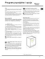 Preview for 43 page of Hotpoint Ariston LSTF 9M117 Operating Instructions Manual