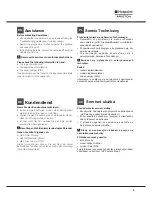 Preview for 9 page of Hotpoint Ariston LSTF 9M124 Operating Instructions Manual