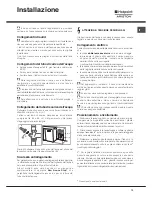 Preview for 13 page of Hotpoint Ariston LSTF 9M124 Operating Instructions Manual