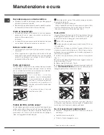 Preview for 22 page of Hotpoint Ariston LSTF 9M124 Operating Instructions Manual