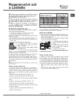 Preview for 63 page of Hotpoint Ariston LSTF 9M124 Operating Instructions Manual