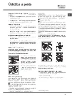 Preview for 69 page of Hotpoint Ariston LSTF 9M124 Operating Instructions Manual