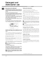 Предварительный просмотр 30 страницы Hotpoint Ariston LTB 4B019 Operating Instructions Manual