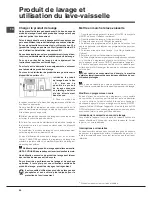 Предварительный просмотр 40 страницы Hotpoint Ariston LTB 4B019 Operating Instructions Manual