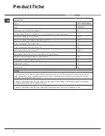 Preview for 2 page of Hotpoint Ariston LTB 4M116 Operating Instructions Manual