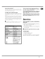 Preview for 19 page of Hotpoint Ariston LTB 4M116 Operating Instructions Manual