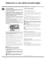 Preview for 20 page of Hotpoint Ariston LTF 11M121 Operating Instructions Manual